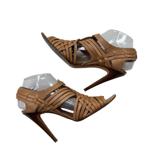 TORY BURCH Kelton Caged Heels Vegan Leather - Picture 5 of 15